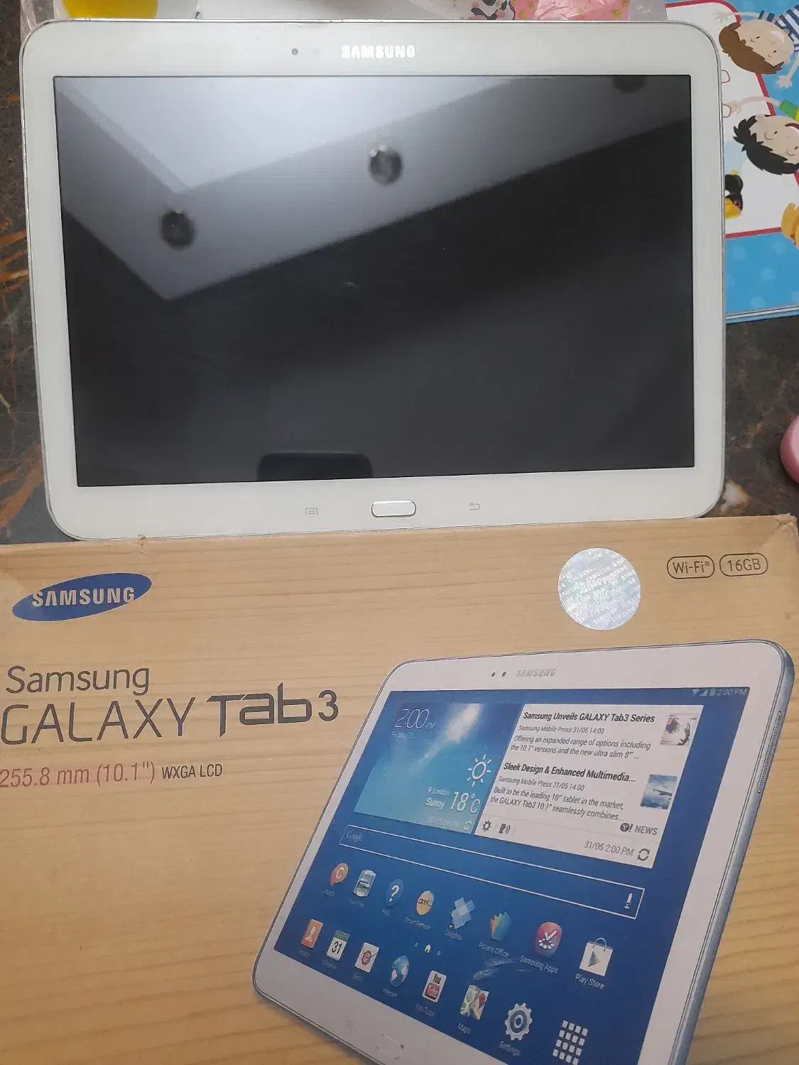 تبلت سامسونگ TAB3 اینچ10|تبلت|اندیشه, اندیشه فاز ۳|دیوار