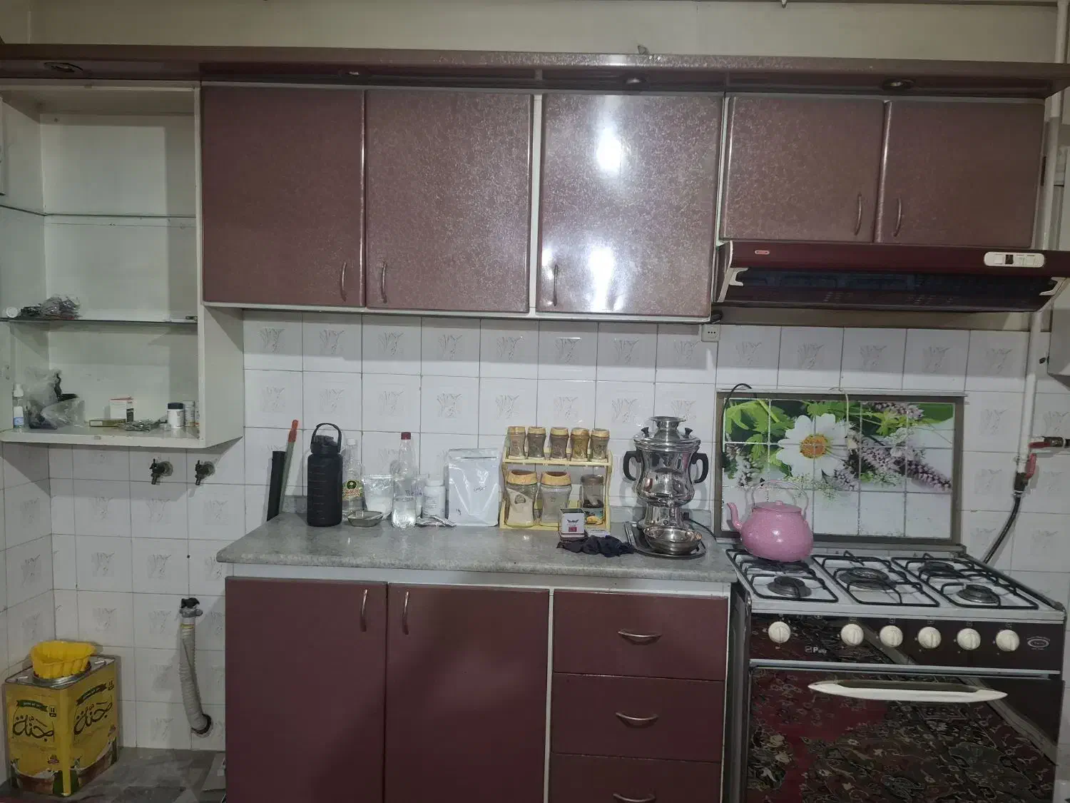 فروش یک دس کابینت فلزی|آب‌چکان و نظم‌دهنده ظروف|همدان, |دیوار