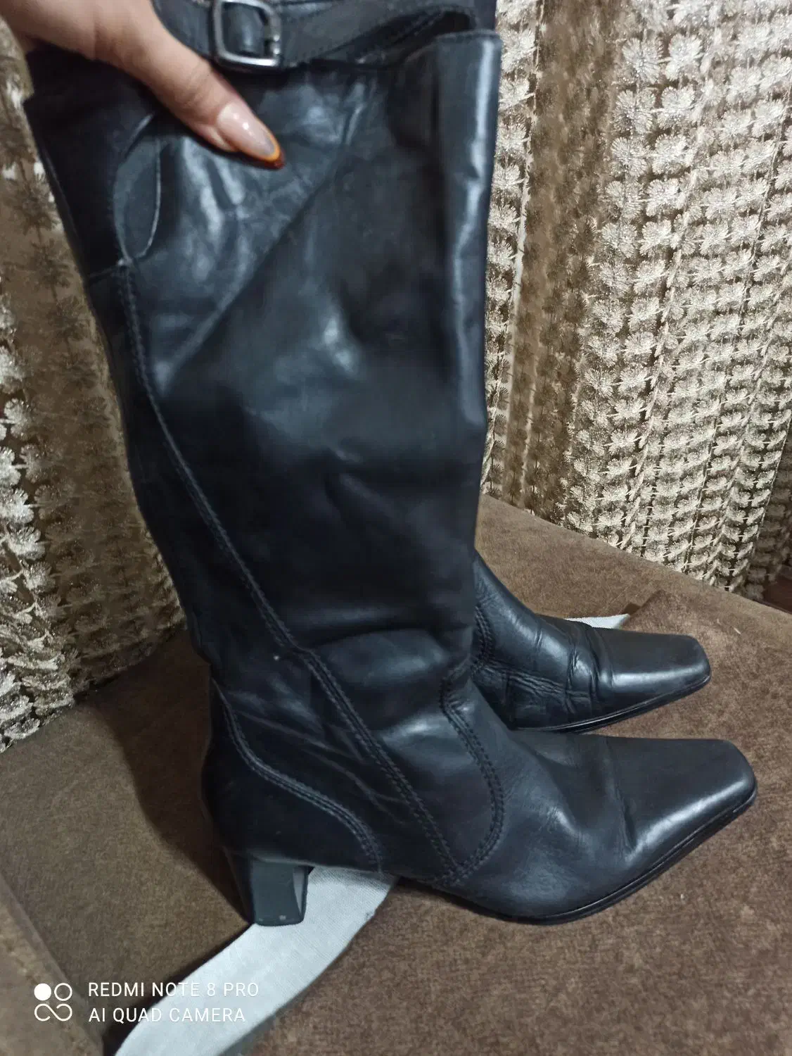 پوتین چرم(اصل)سایز۳۹|کیف، کفش، کمربند|کرمانشاه, |دیوار