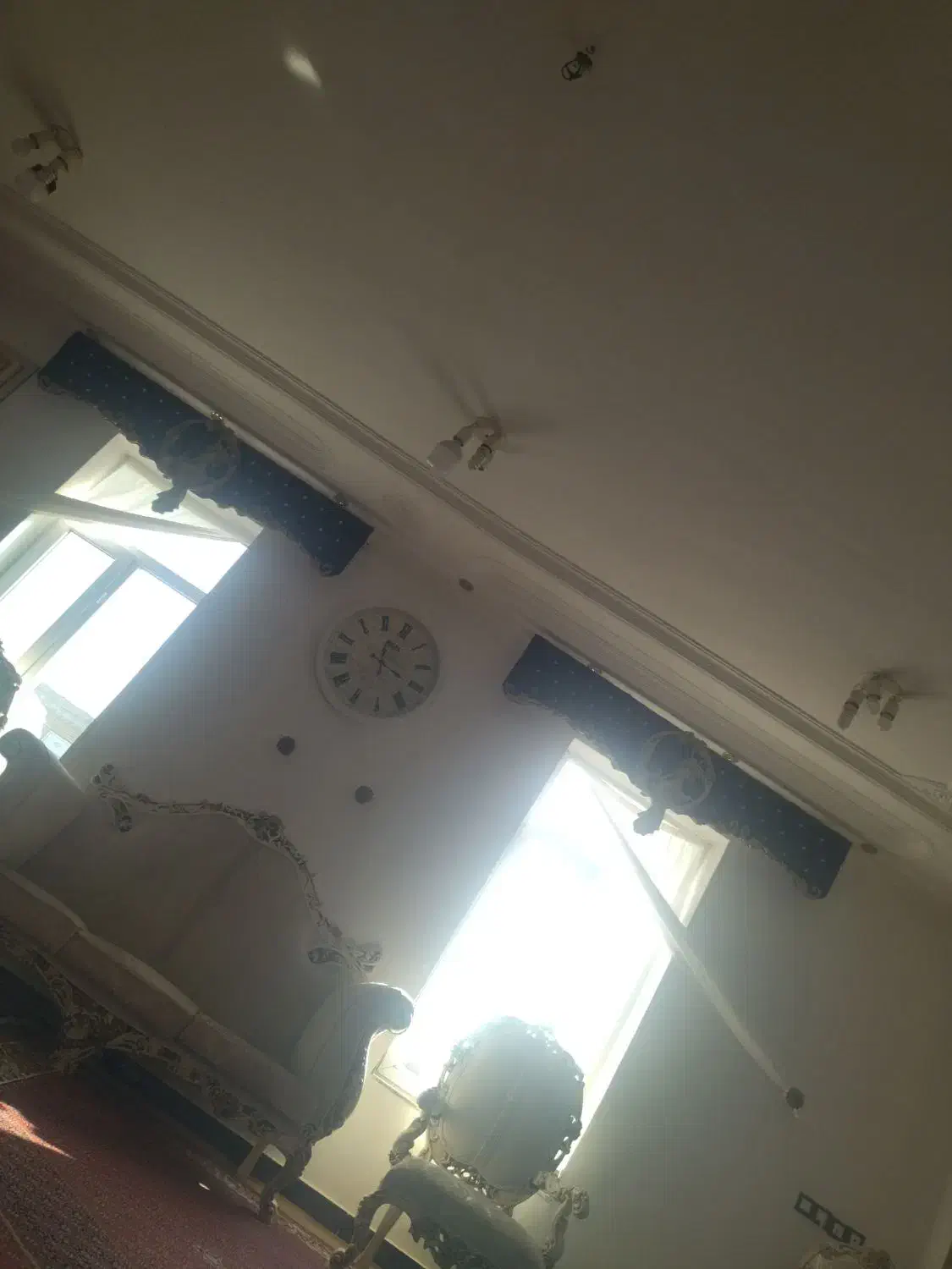 پرده سالم وسه متر کتیبه داره|پرده، رانر، رومیزی|بیله سوار, |دیوار