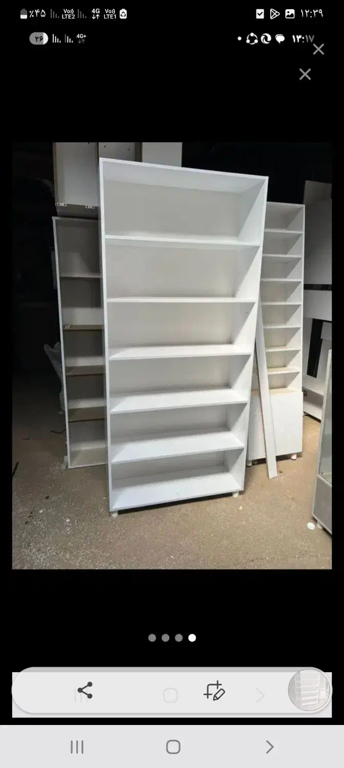 قفسه تعداد ۵۰عدد موجود|کتابخانه، شلف، قفسههای دیواری|شیراز, انجیره|دیوار