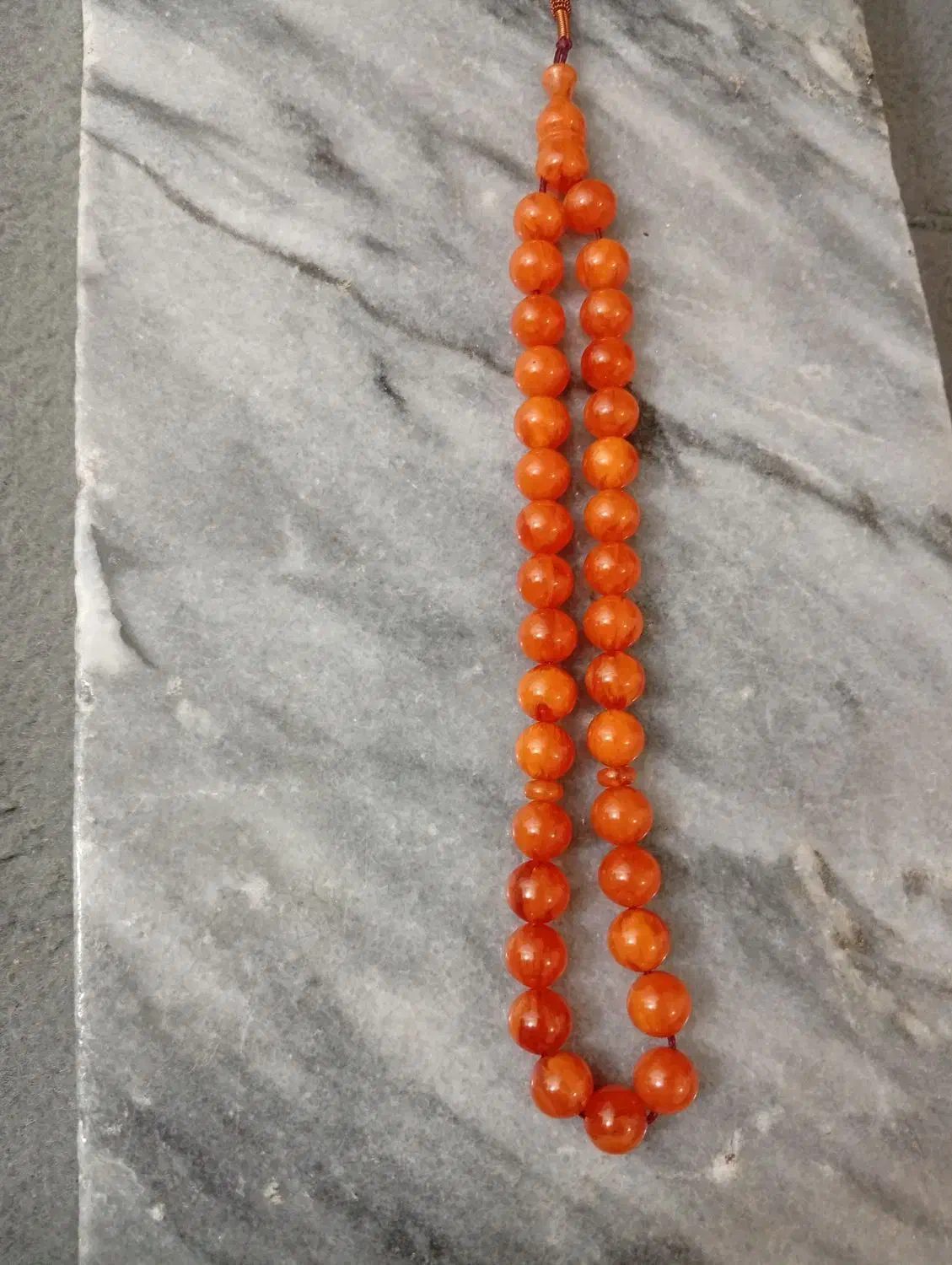 تسبیح کهربا|کلکسیون اشیاء عتیقه|سنندج, |دیوار