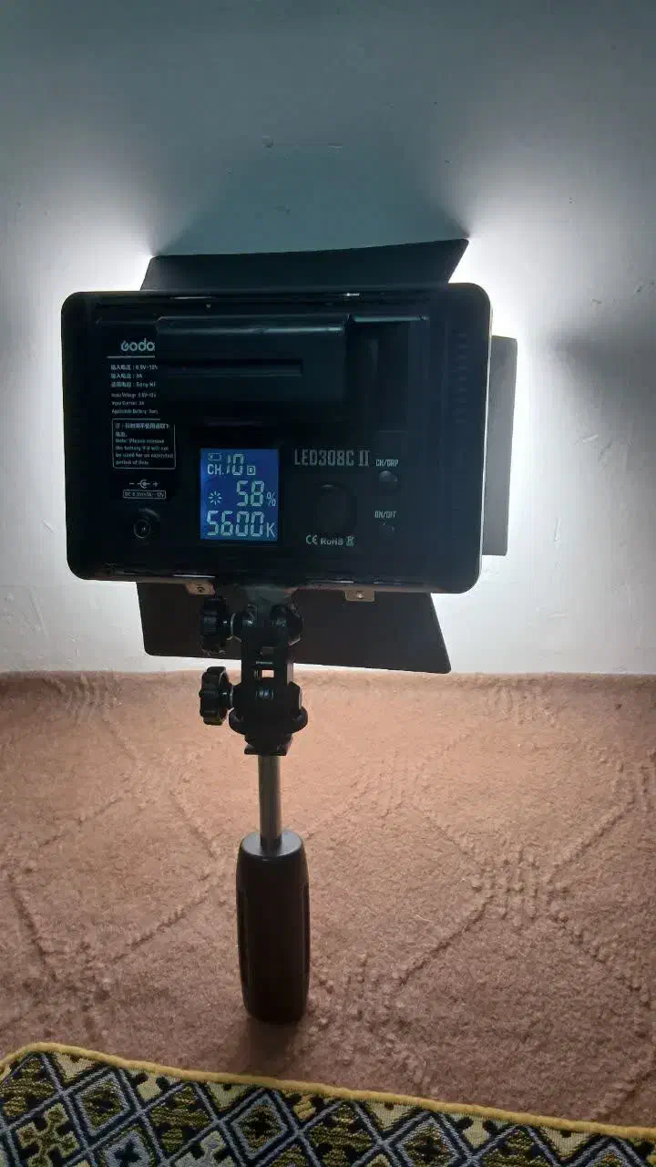 نورgodox|دوربین عکاسی و فیلم‌برداری|لنگرود, |دیوار