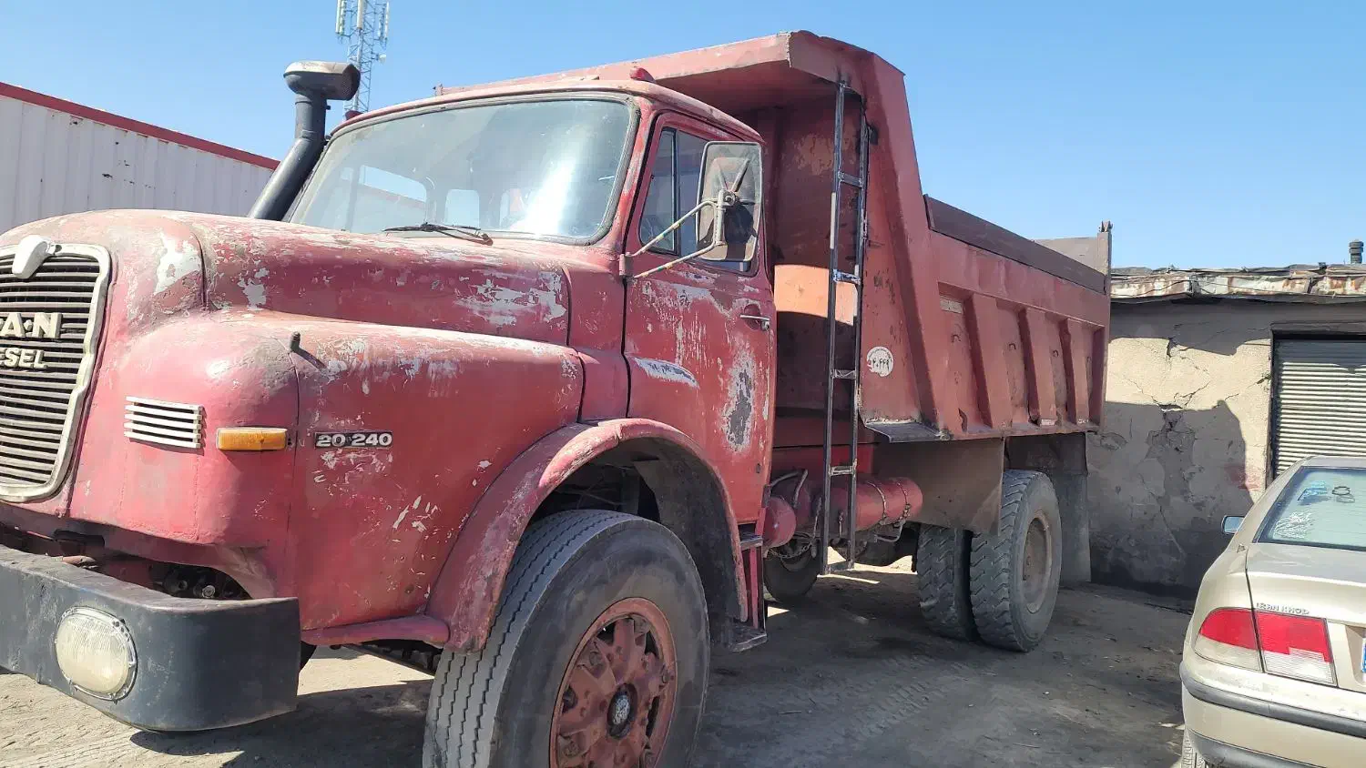 مان کمپرسی عراقی|خودرو سنگین|کرمانشاه, |دیوار