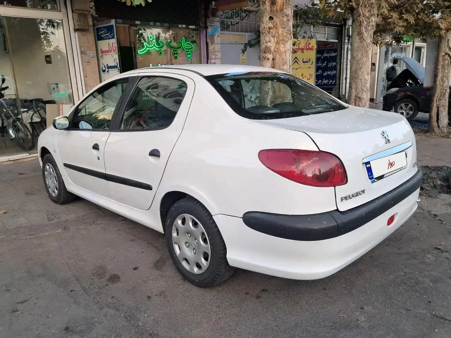 پژو 206 SD V9،مدل 88|خودرو سواری و وانت|تهران, تهرانپارس شرقی|دیوار