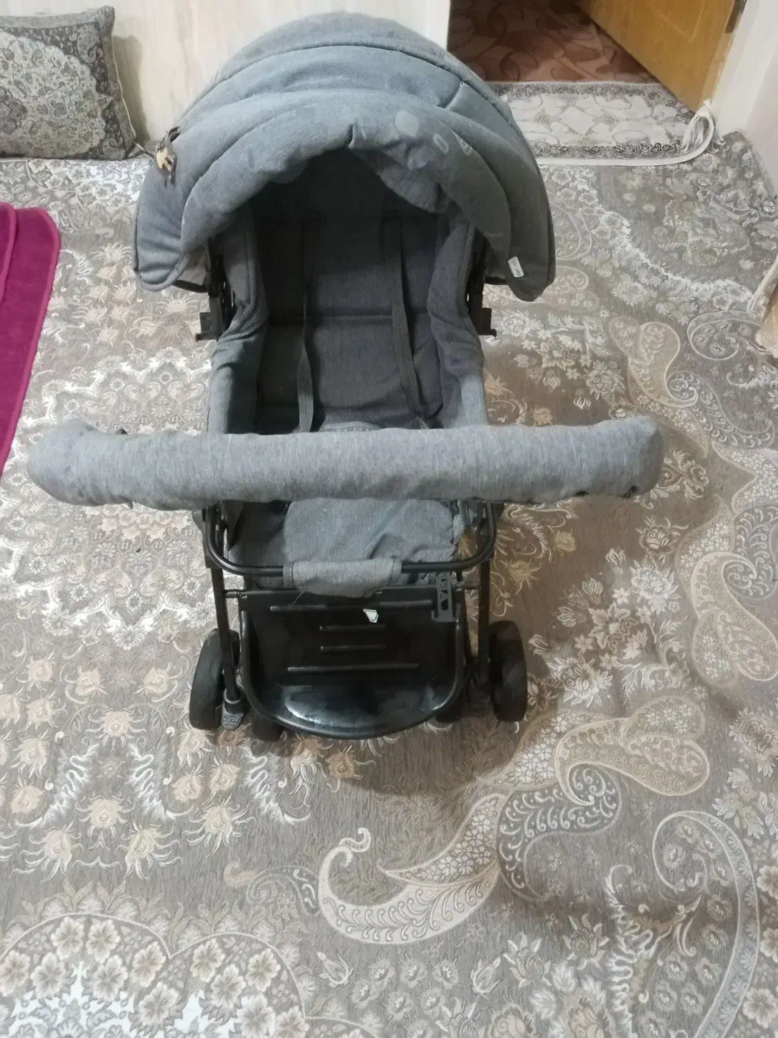 کالسکه ۳حالت ودسته ۲حالت  درحد نو|کالسکه و لوازم جانبی|مشهد, پنجتن|دیوار