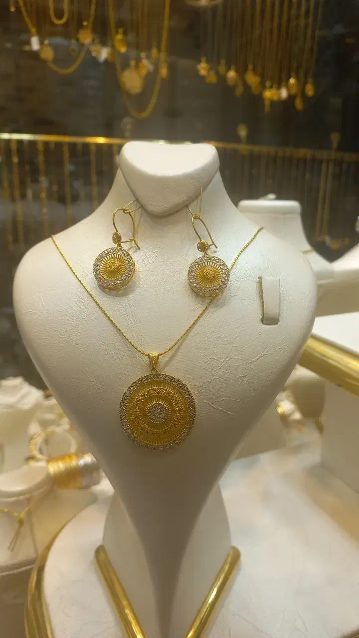 نیم ست ورساچه ۸ درصد|جواهرات|یزد, |دیوار