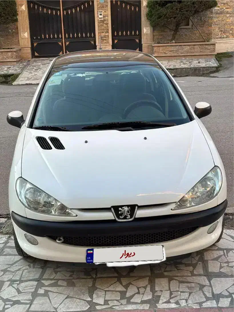 پژو ۲۰۶ سقف پانا|خودرو سواری و وانت|آمل, |دیوار