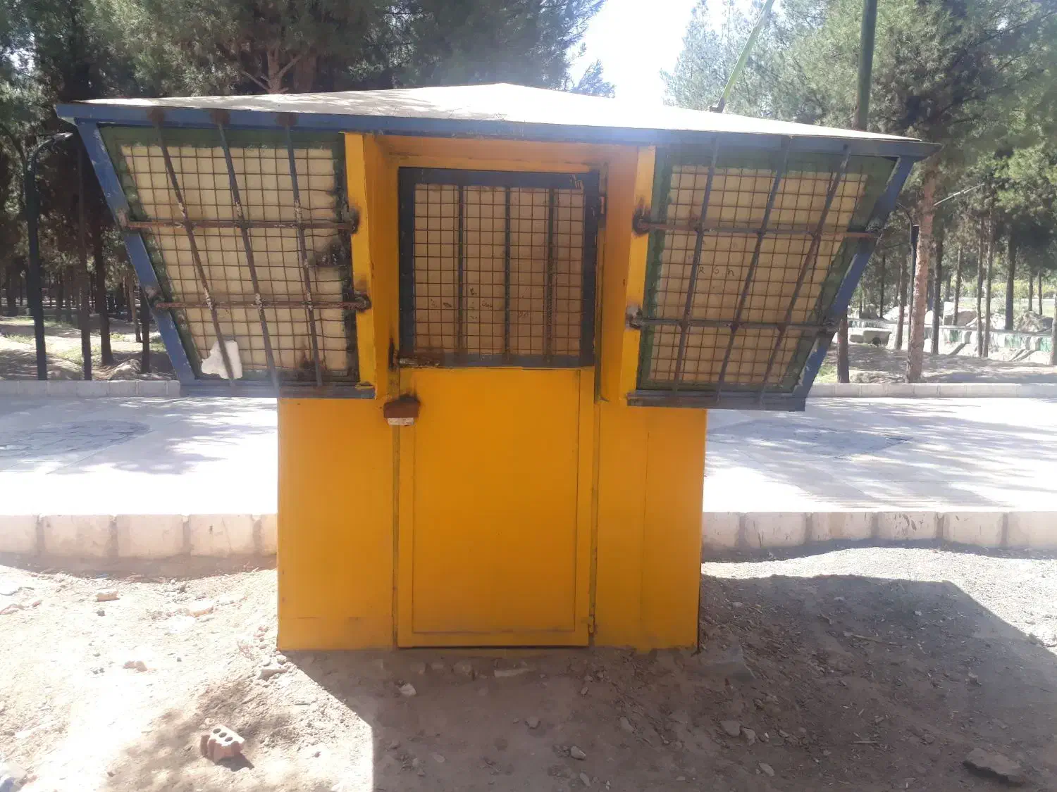 کانکس مغازه یا کانکس نگهبانی|مصالح و تجهیزات ساختمان|کرمان, |دیوار