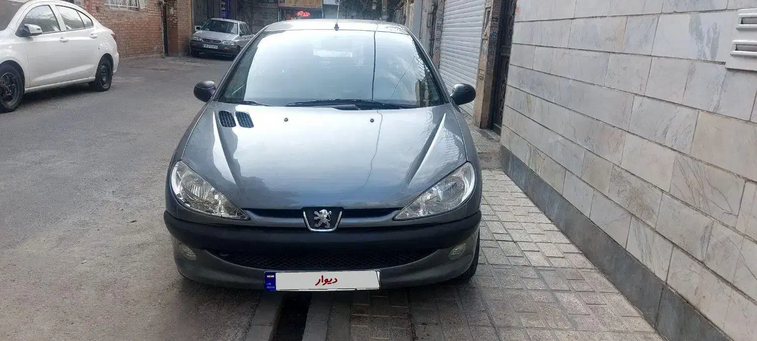 فروش پژو ۲۰۶ تیپ ۵ مدل ۱۳۹۵ کم کار|خودرو سواری و وانت|تهران, جیحون|دیوار