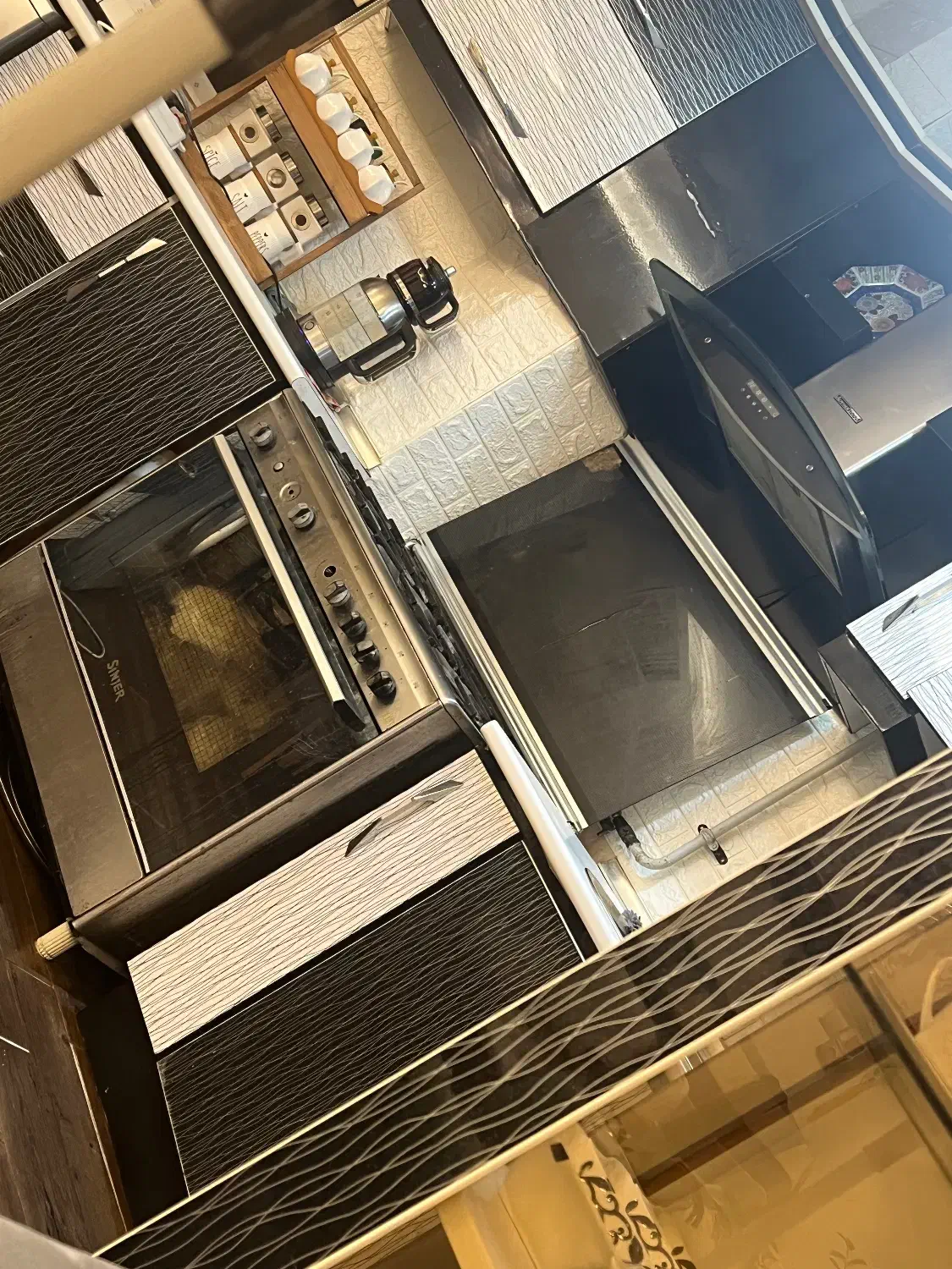 گاز فردار پنج شعله سینجر استیل|اجاق گاز و لوازم برقی پختوپز|فشم, |دیوار