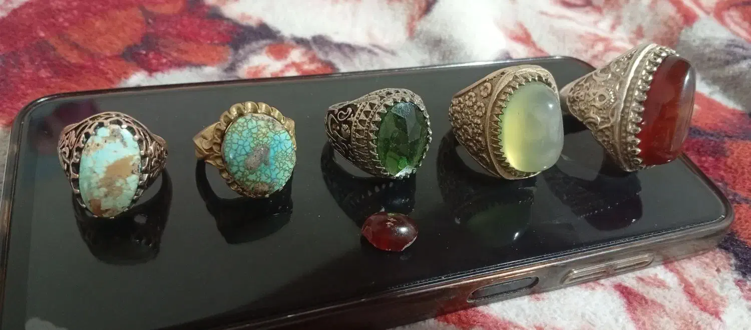 پنج عدد انگشتر|بدلیجات|بندرعباس, |دیوار