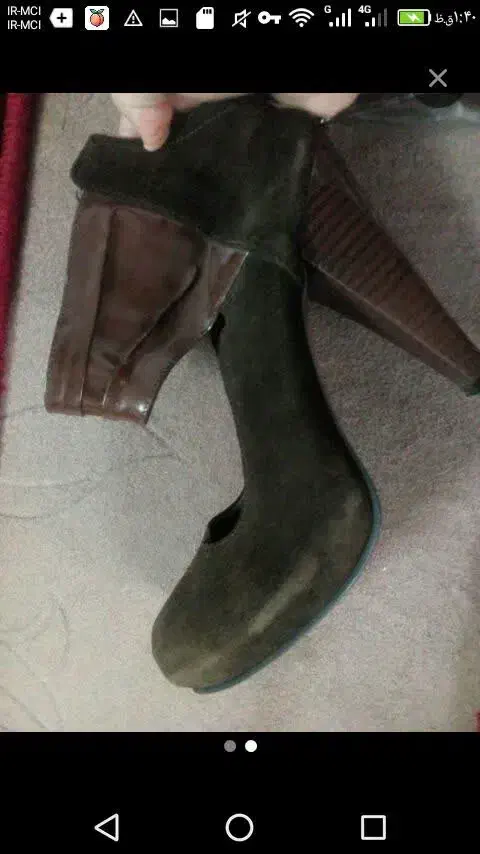 کفش مجلسی مخمل|کیف، کفش، کمربند|قم, نخودی|دیوار