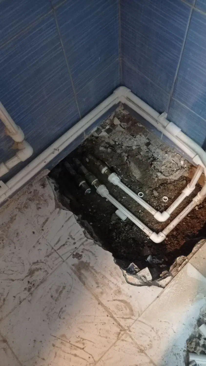 تاسیسات تشخیص ترکیدگی لوله کشی لوله باز کنی|خدمات پیشه و مهارت|تهران, نیروی هوایی (پیروزی)|دیوار