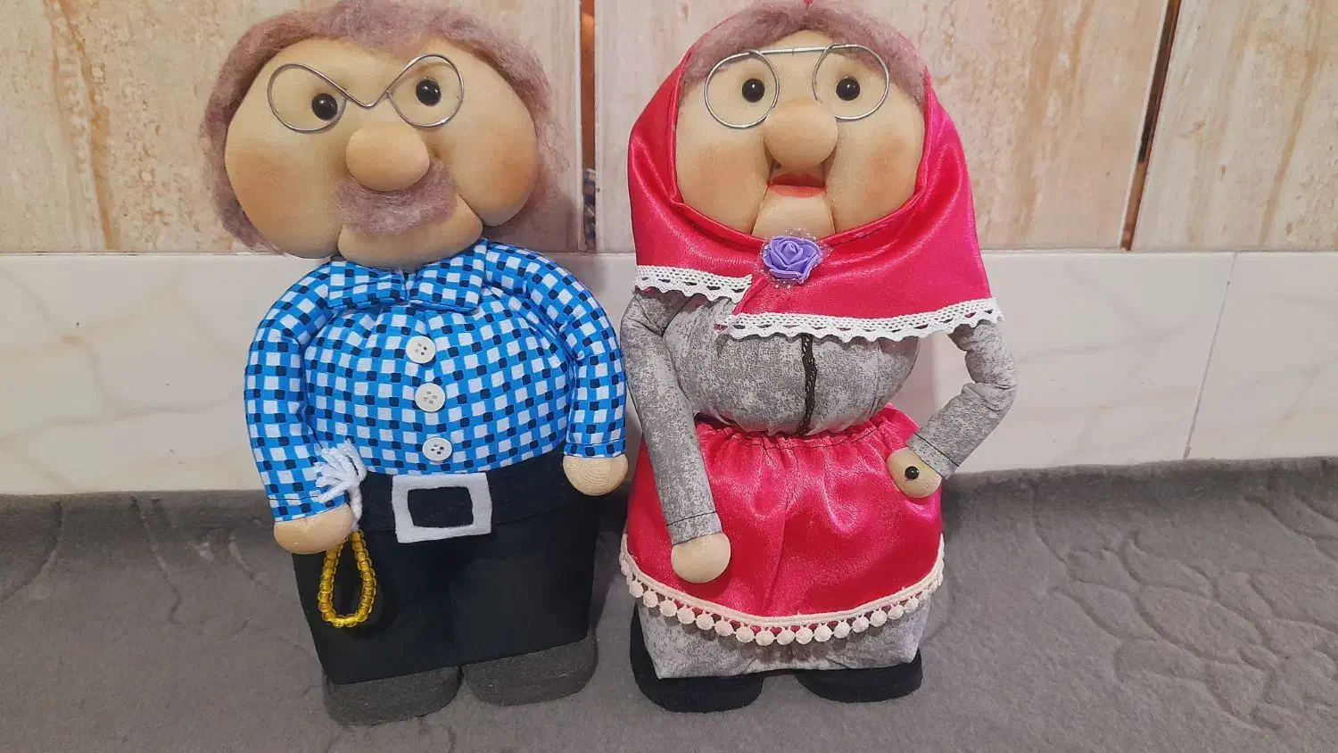 عروسکهای دست ساز|صنایع دستی و سایر لوازم تزئینی|سیرجان, |دیوار