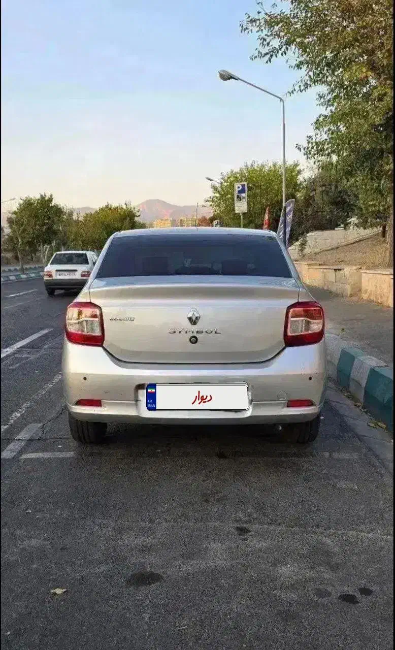 رنو‌ سیمبل ۲۰۱۶ دور رنگ شاسی پلمپ|خودرو سواری و وانت|قم, شاه سید علی|دیوار