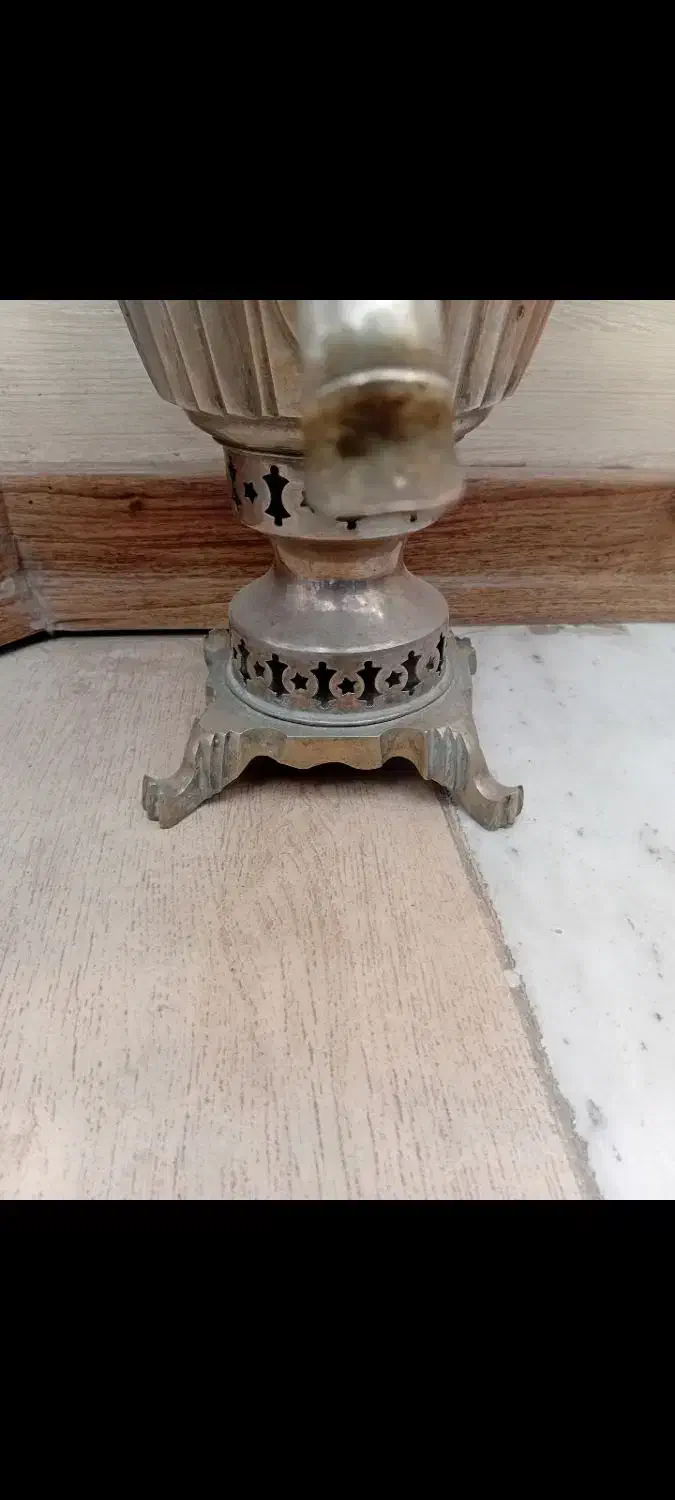 سماور زغالی|کلکسیون اشیاء عتیقه|برخوار, |دیوار