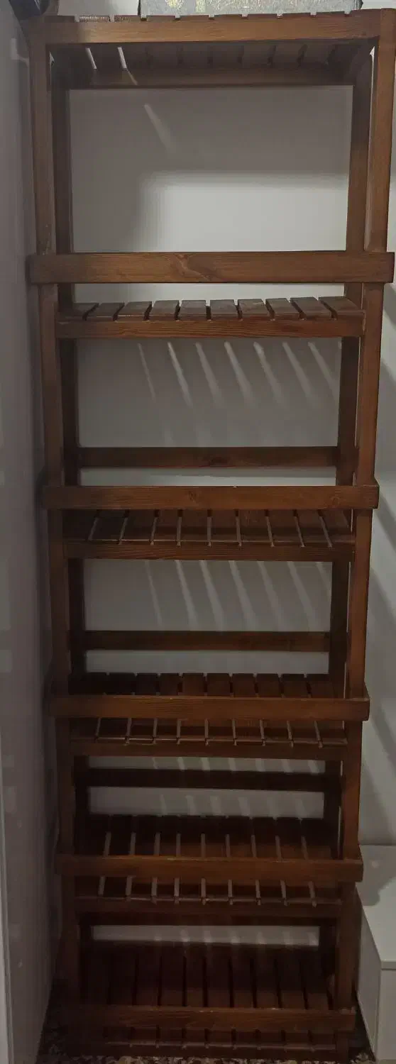 اکسسوری چوبی|کتابخانه، شلف، قفسه‌های دیواری|رشت, شهرک احمد خمینی|دیوار