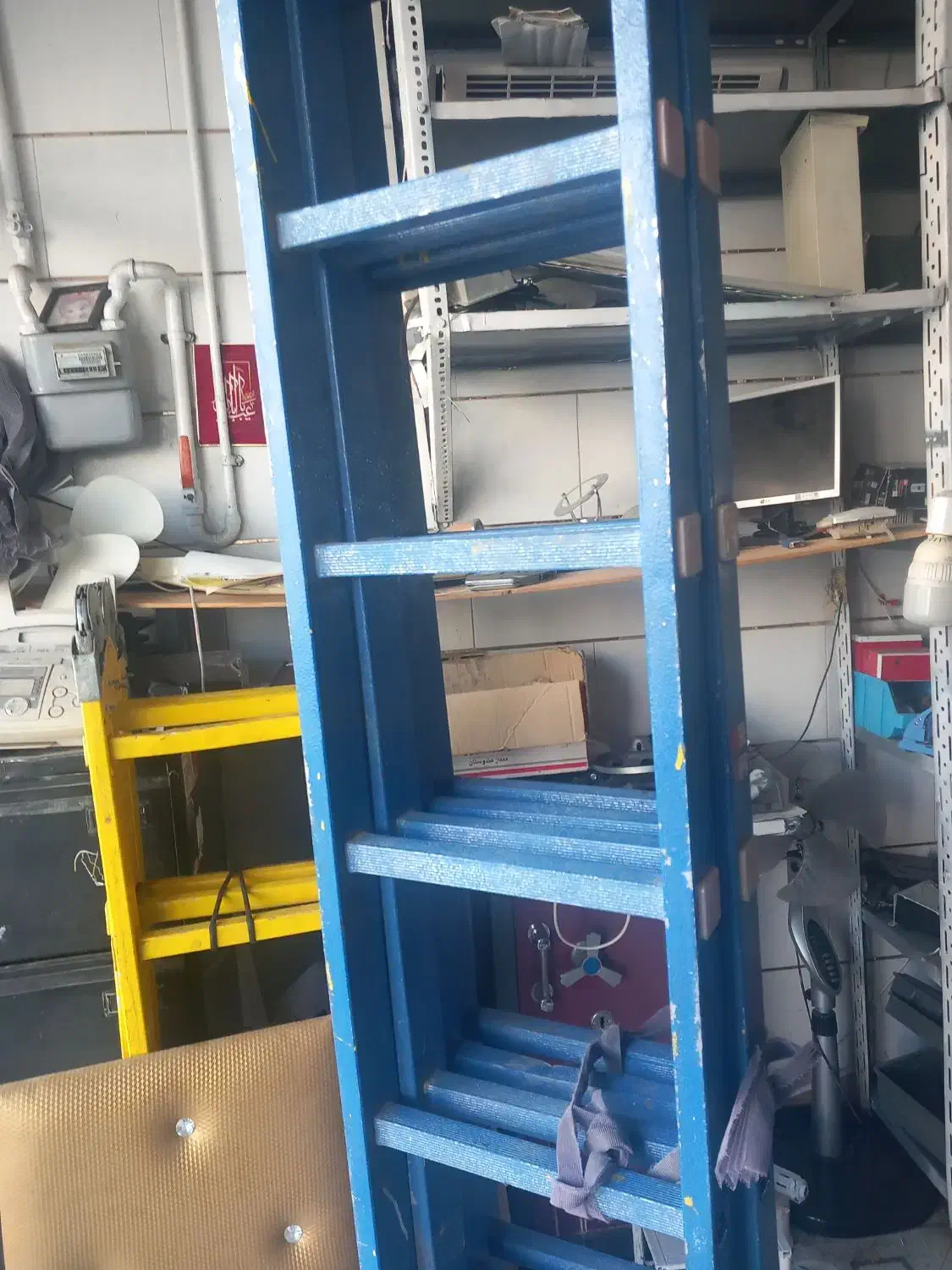 نردبان دوطرفه بلند|ابزارآلات|سمنان, |دیوار