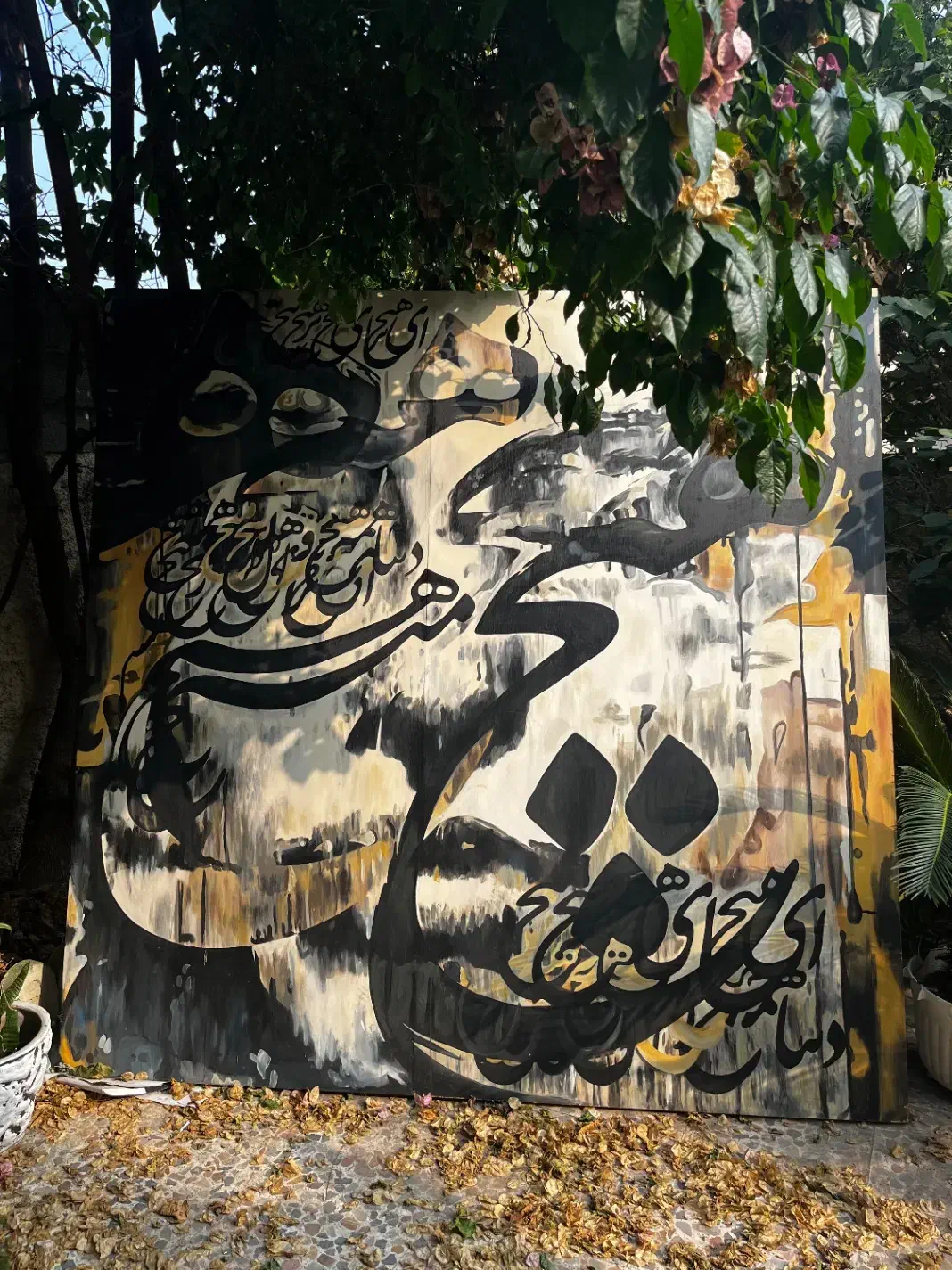 تابلو رنگ اکرولیک روی چوب|تابلو، نقاشی، عکس|نوشهر, |دیوار