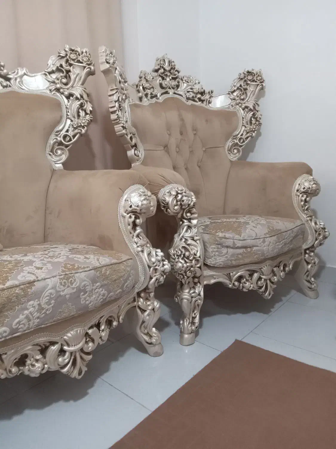 مبل سلطنتی|مبلمان خانگی و میز عسلی|هشتگرد, هشتگرد قدیم|دیوار