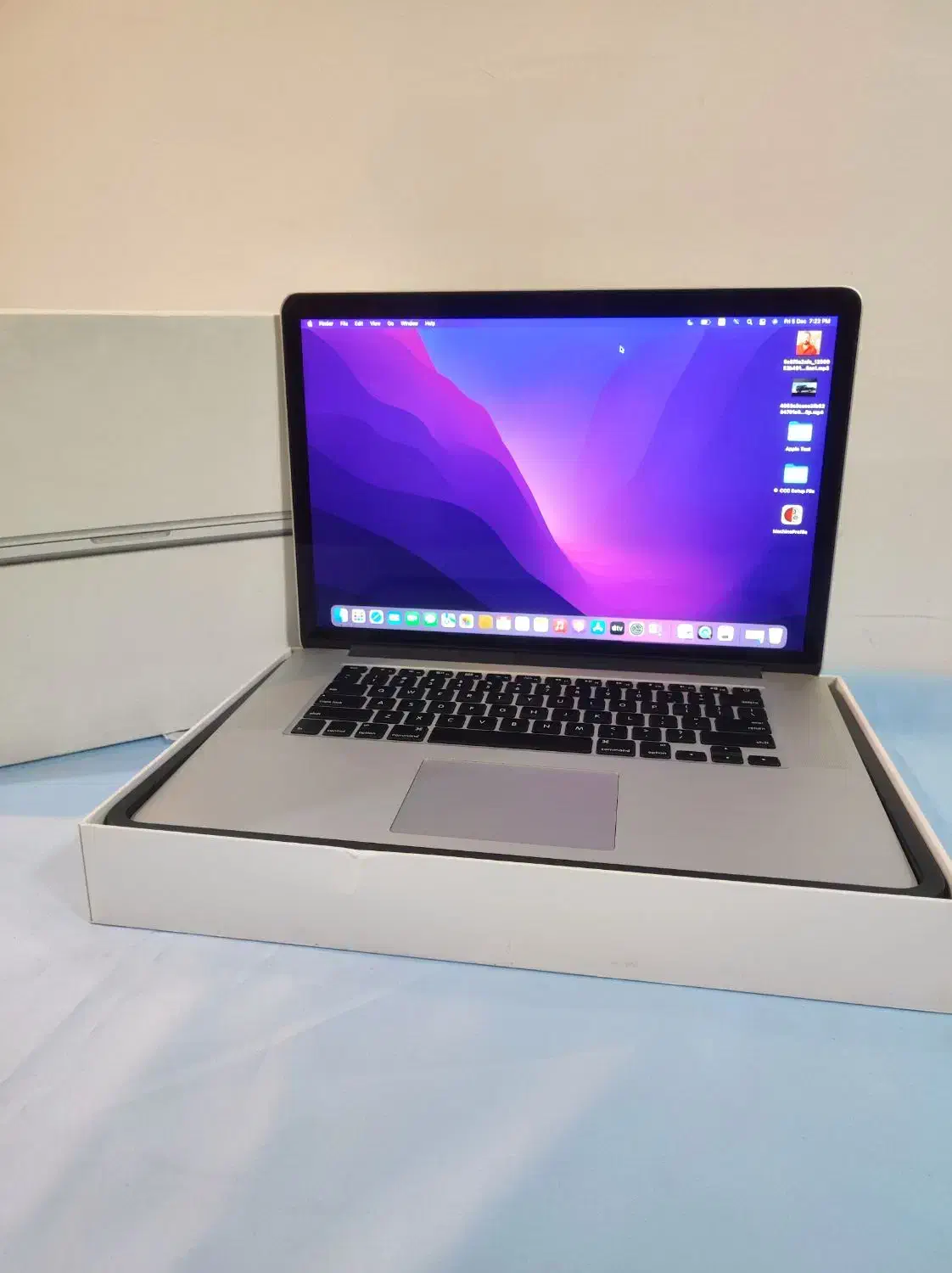 مکبوک پرو ۲۰۱۵ در حدبا جعبه و لوازم|رایانه همراه|تهران, نارمک|دیوار