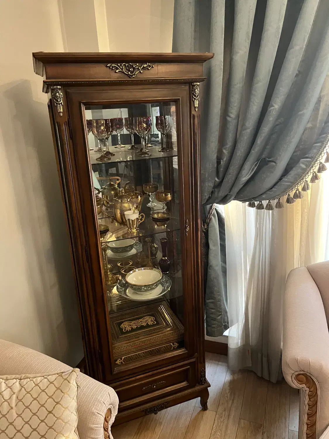 ویترین و بوفه چوبی شیک|بوفه، ویترین، کنسول|تهران, ونک|دیوار