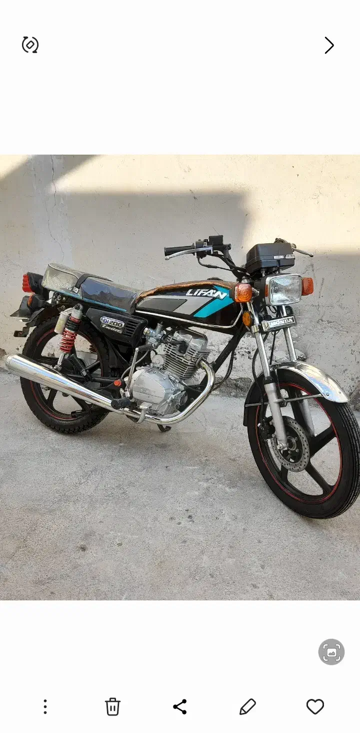 موتور ۲۰۰ مدادک کامل|موتورسیکلت|فرخ‌شهر, |دیوار