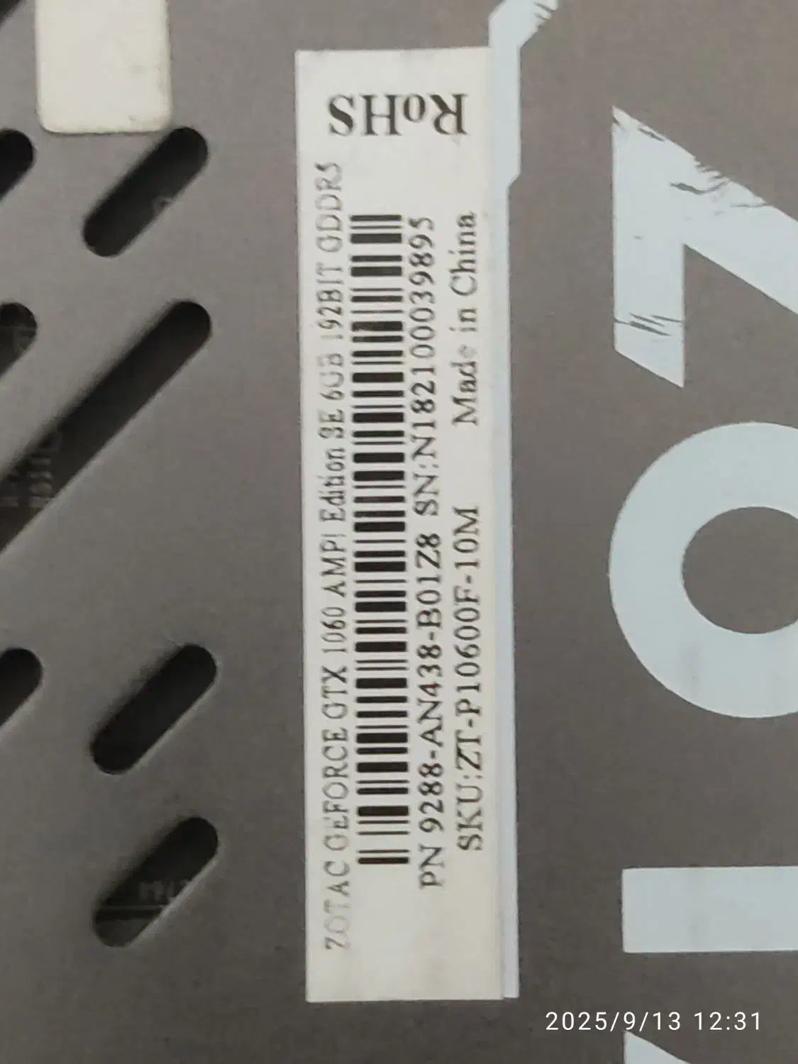 کارت گرافیک zotac 6gig|قطعات و لوازم جانبی رایانه|تهران, آزادشهر|دیوار