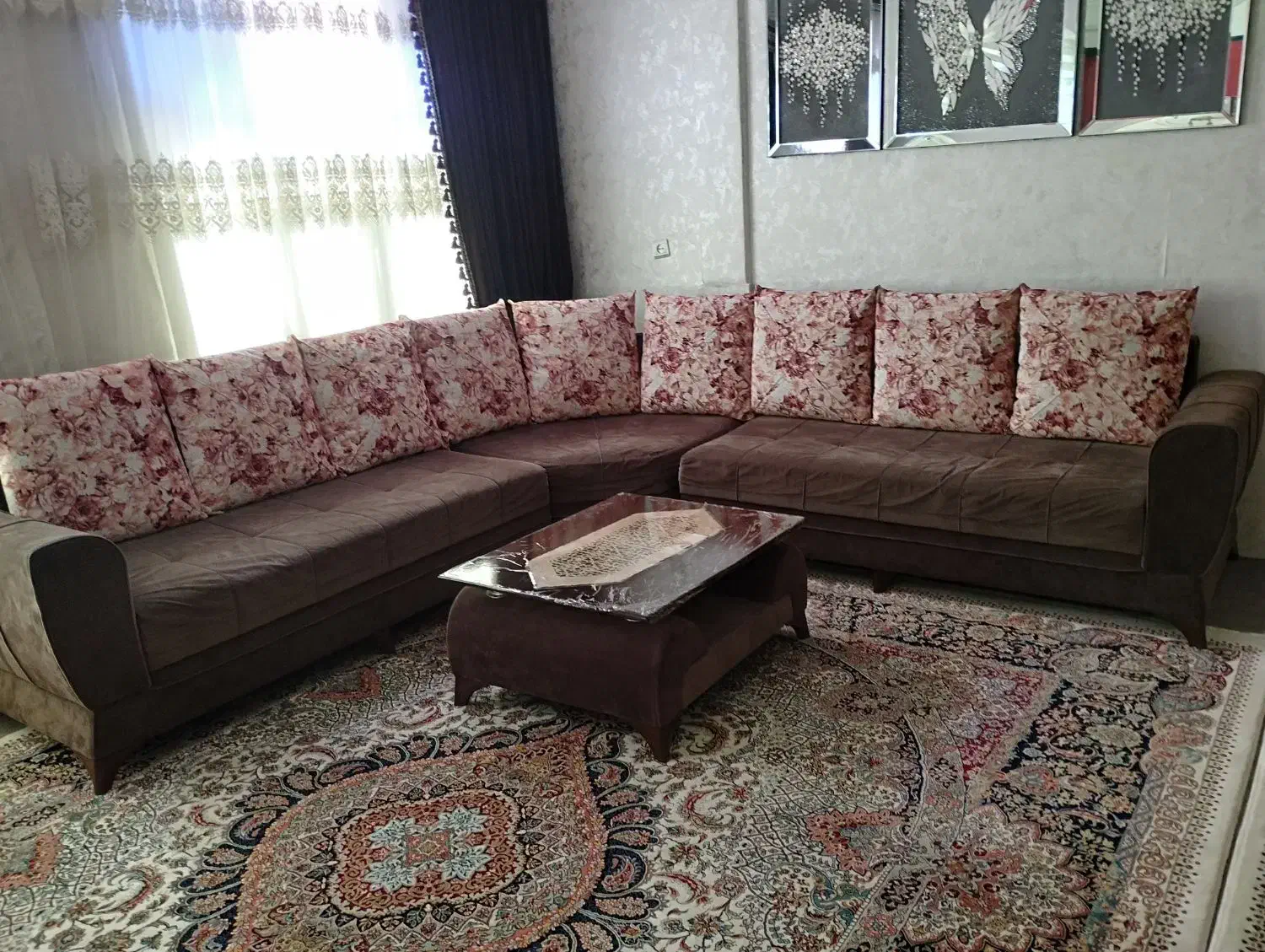 مبل مدل ال|مبلمان خانگی و میز عسلی|سقز, |دیوار