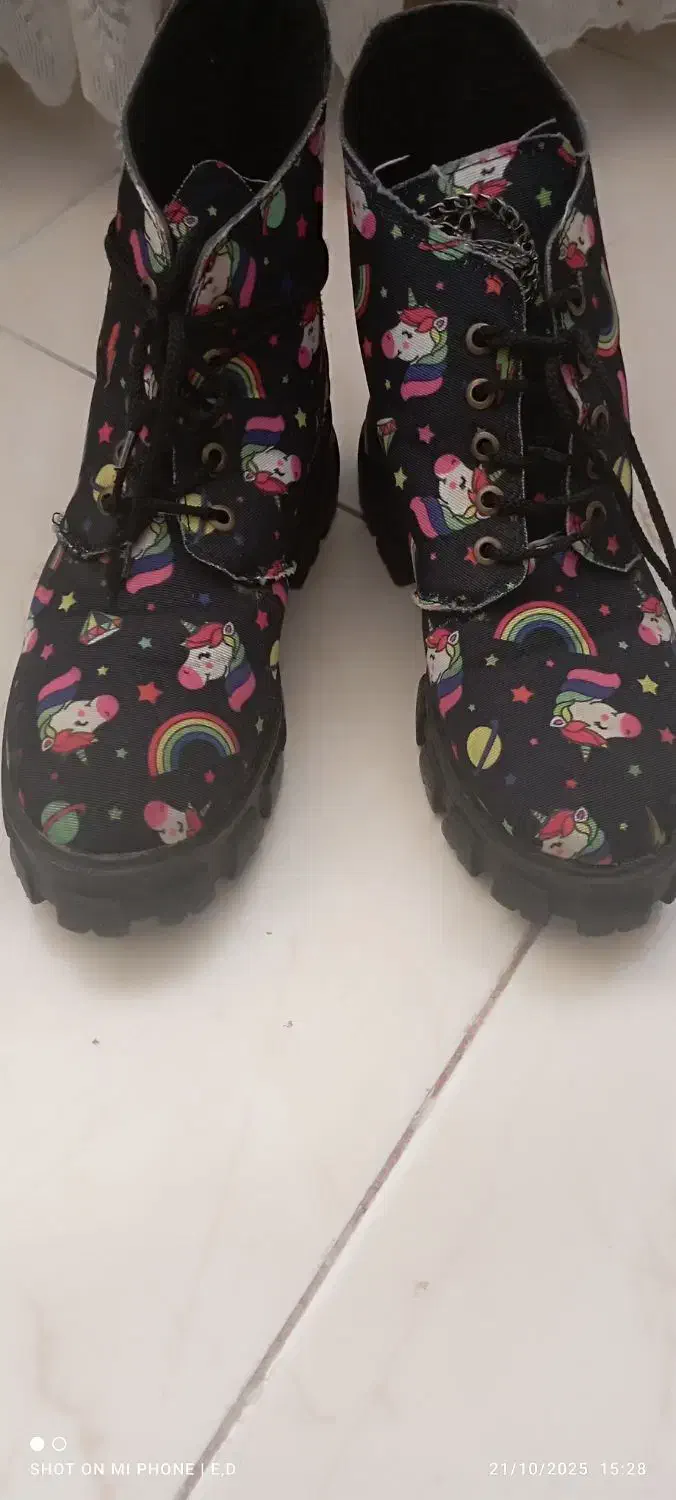 نیم بوت دخترانه اسب شاخدار|کفش و لباس بچه|مشهد, حسابی جنوبی (شهرک غرب)|دیوار