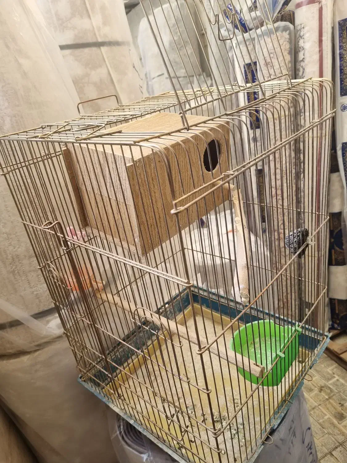 قفس ۱۰۳۳ با لوازم و لونه|لوازم جانبی حیوانات|تهران, افسریه شمالی|دیوار