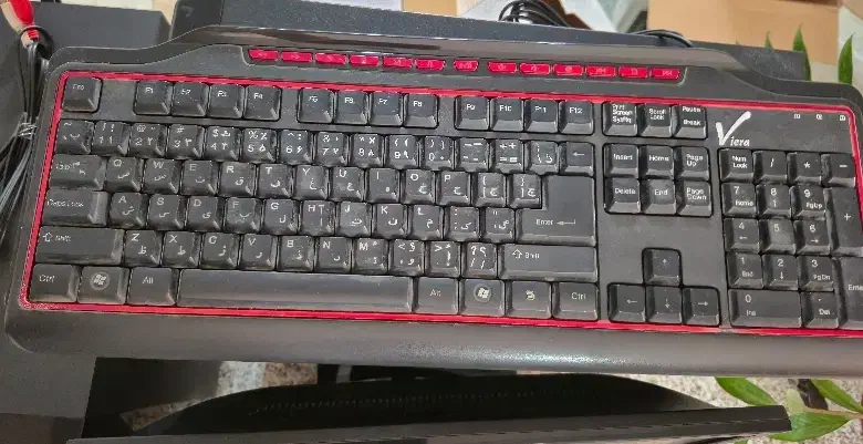 کیبورد viera vi 8110|قطعات و لوازم جانبی رایانه|سمنان, |دیوار