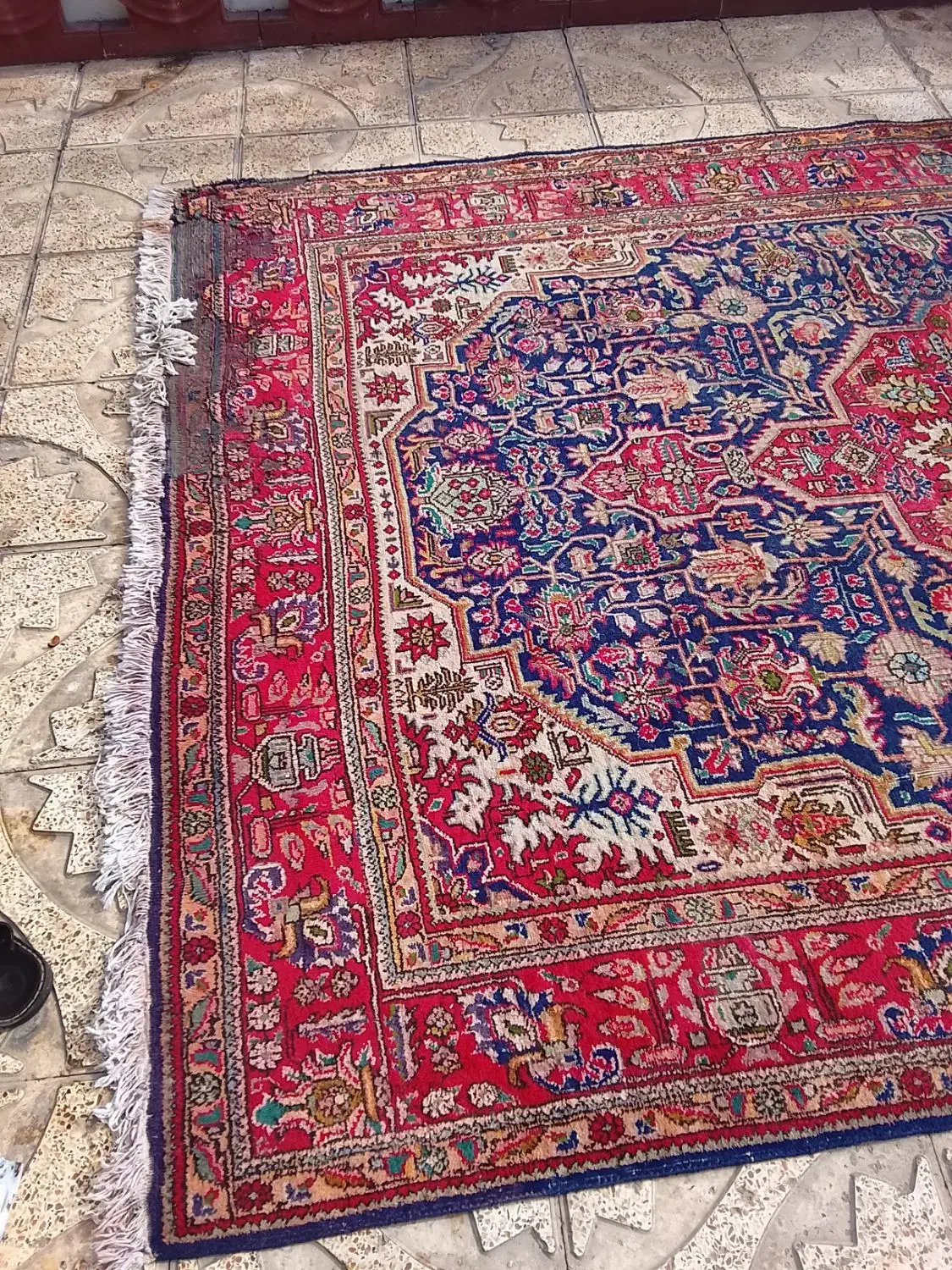 فرش کارکرده|فرش|اردبیل, |دیوار