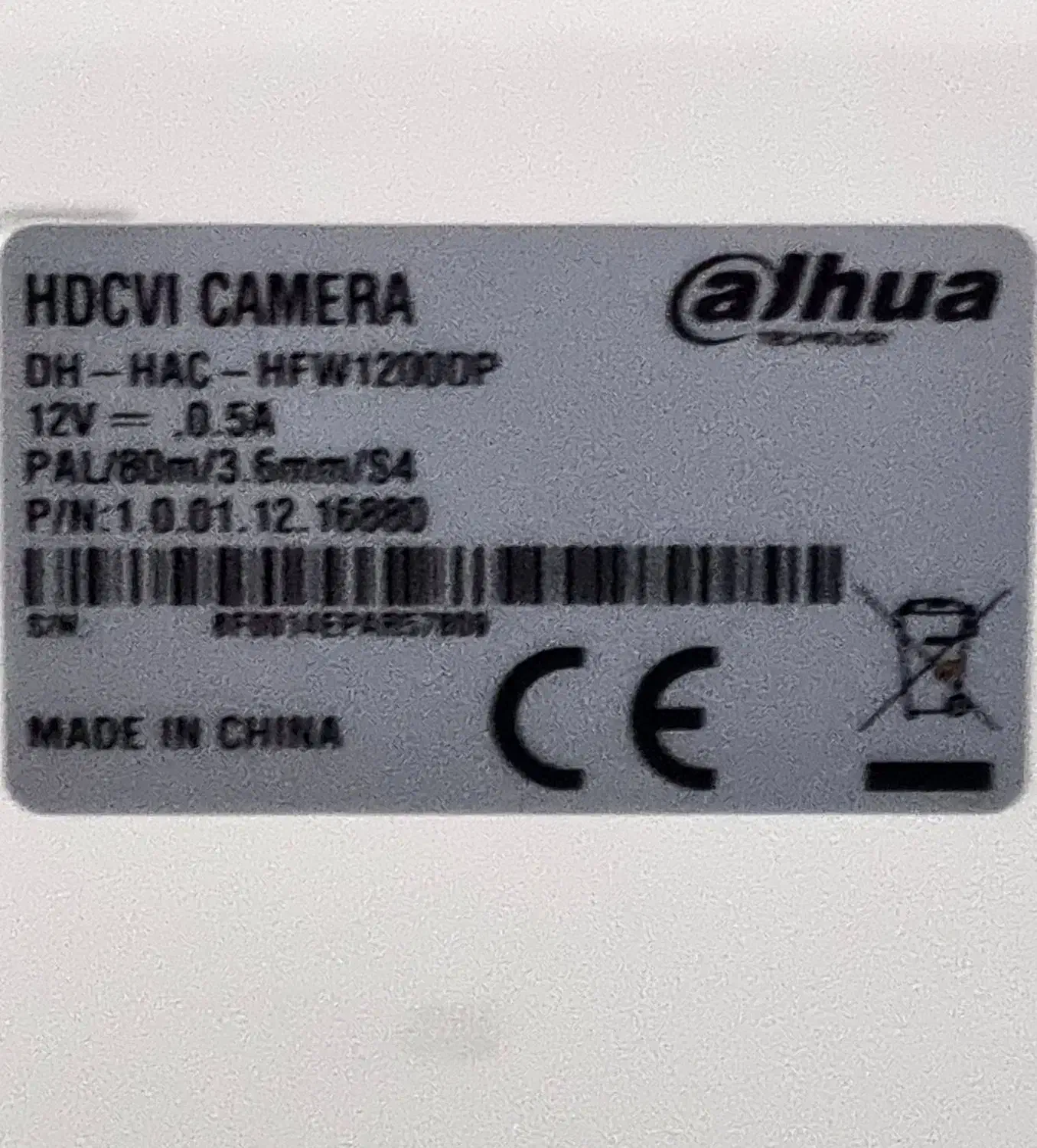 ۲عدد دوربین مداربسته Dahua مدل HFW1200DP کاملاً نو|دوربین مداربسته|نشتارود, |دیوار