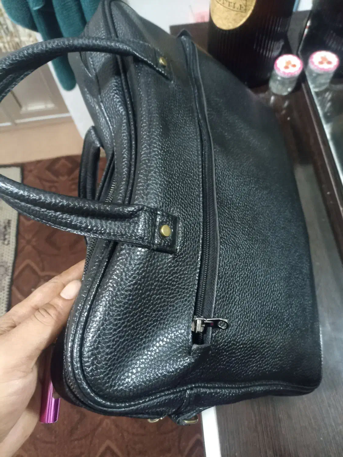 کیف اداری دیپلمات و لبتاب تمام چرم|کیف، کفش، کمربند|گرگان, |دیوار