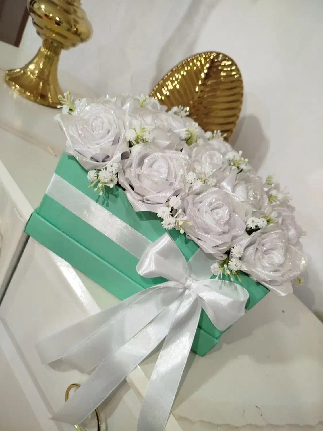 رز روبانی|گل مصنوعی|ارومیه, |دیوار