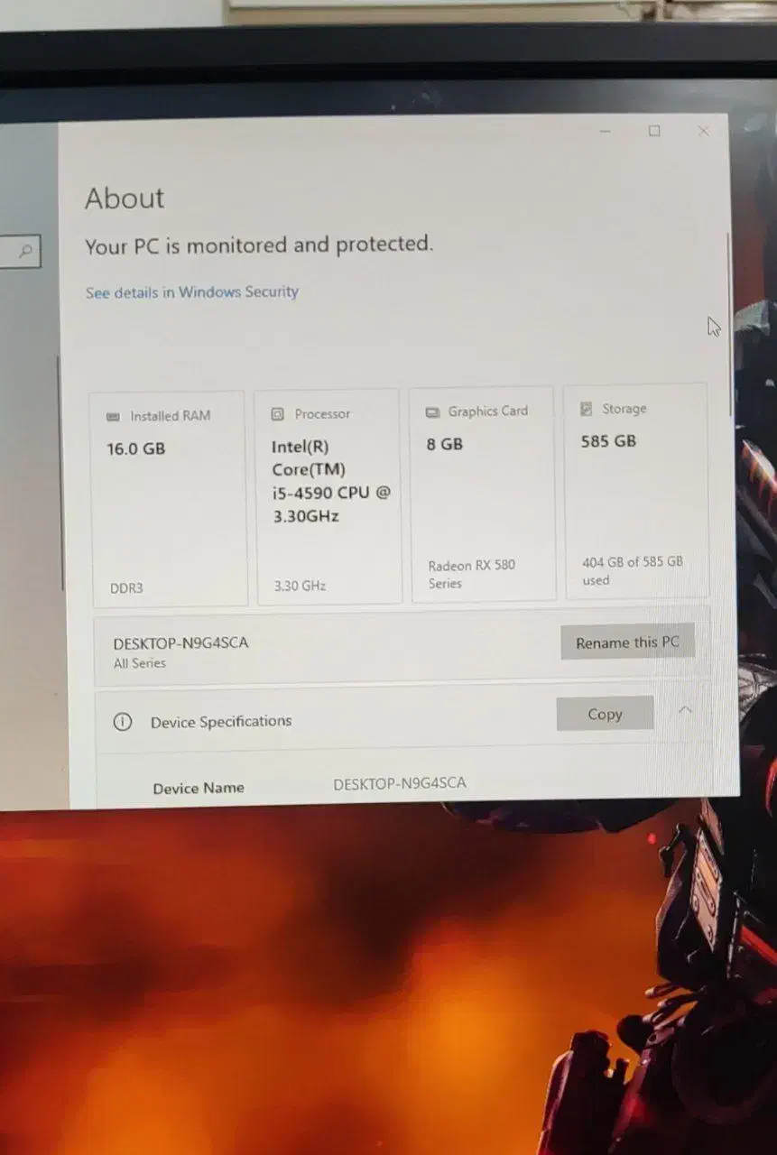 کیس گیمینگ|رایانه رومیزی|بانه, |دیوار