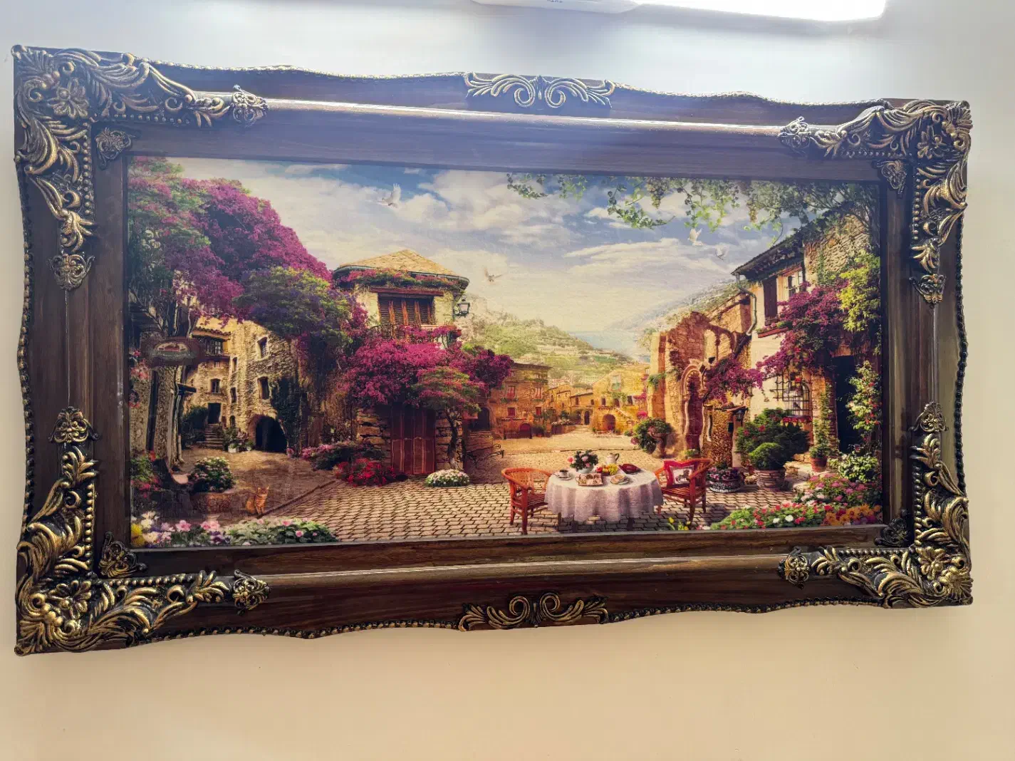 تابلو فرش بسیار زیبا و خوشرنگ|تابلو فرش|تنکابن, |دیوار