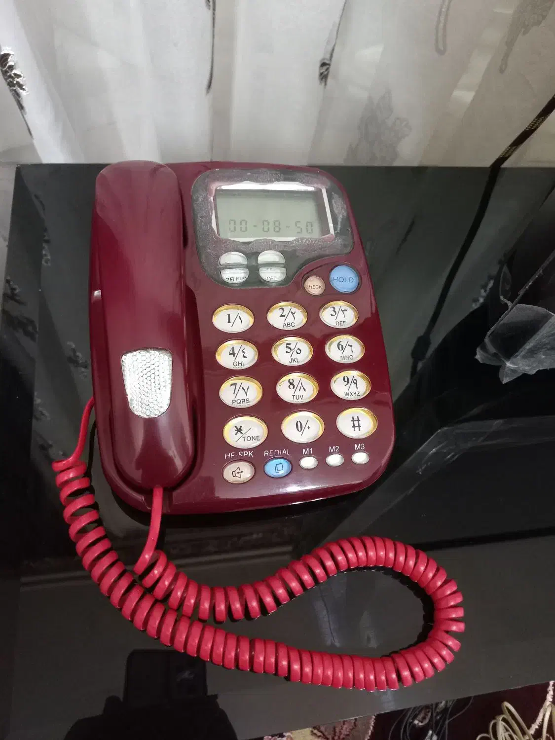 وسایل منزل تلفن رومیزی ژاپنی/چوب لباسی دوتایی نو|حراج|شیراز, سفیرشمالی|دیوار