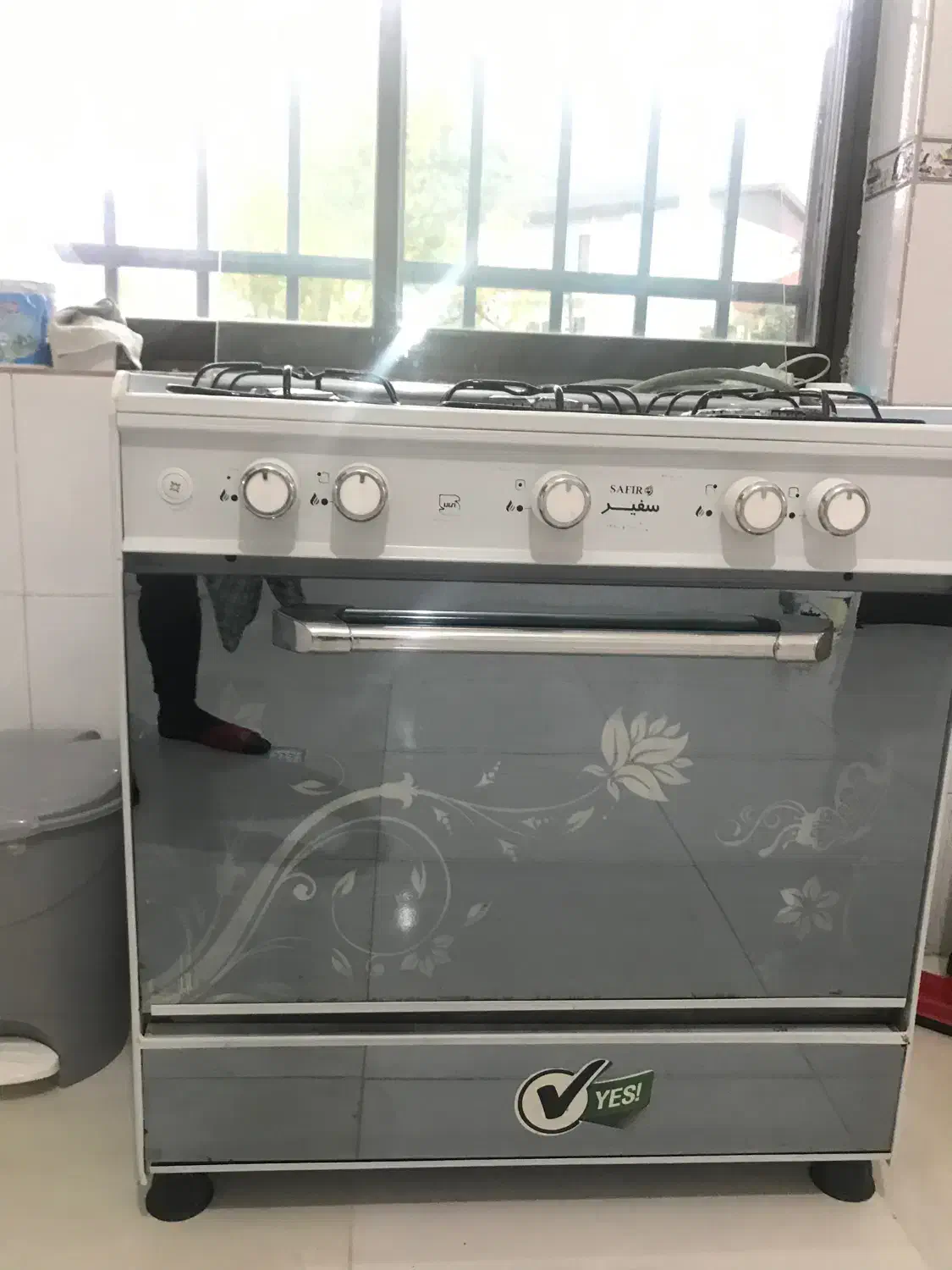 لوازم خانگی ،اجاق گاز ۵ شعله مبله بدون فر|اجاق گاز و لوازم برقی پخت‌وپز|نوشهر, |دیوار