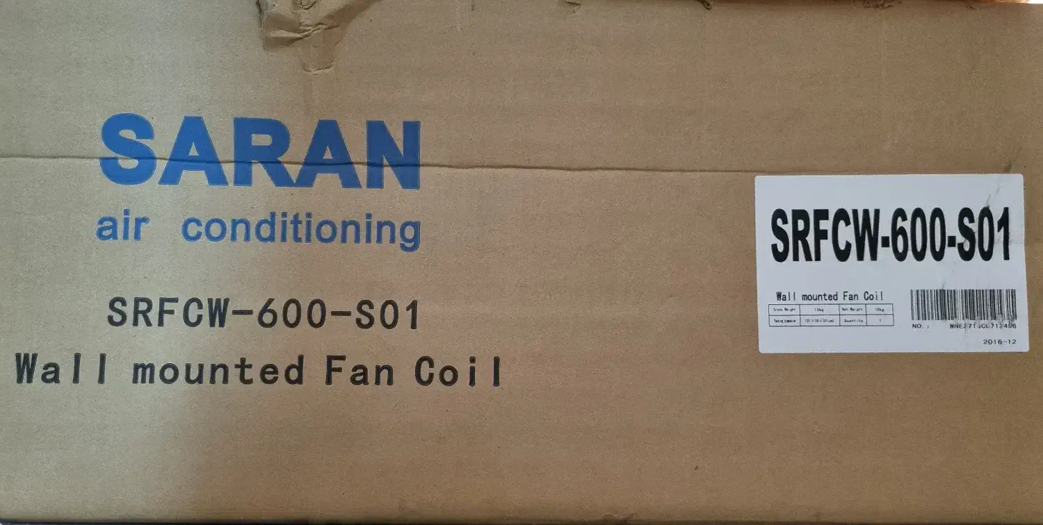 فن کویل دیواری ساران (SARAN)|کولر گازی و فنکوئل|یزد, |دیوار