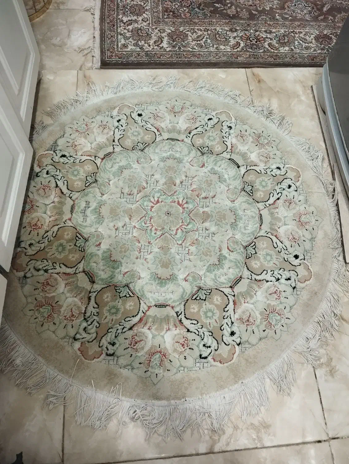 قالیچه گردباگل های برجسته|فرش|بهارستان, |دیوار