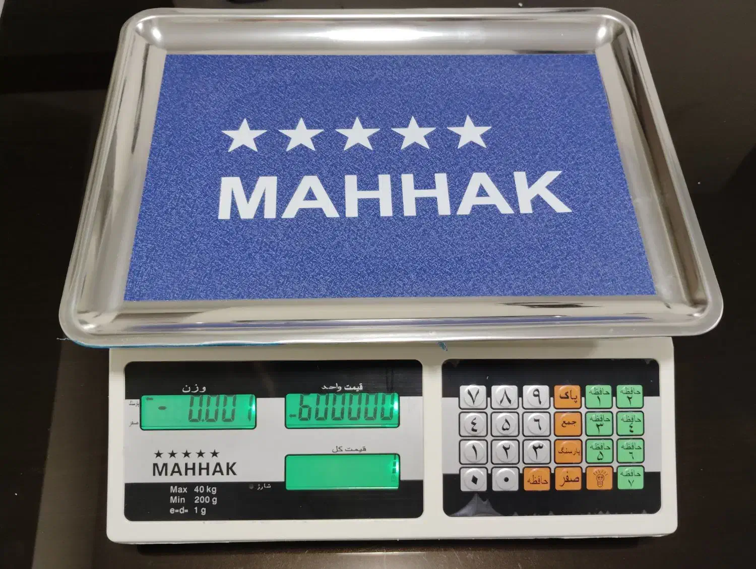 ترازو 40 کیلویی 6 رقمی محک MAHHAk|فروشگاه و مغازه|تهران, ایرانشهر|دیوار