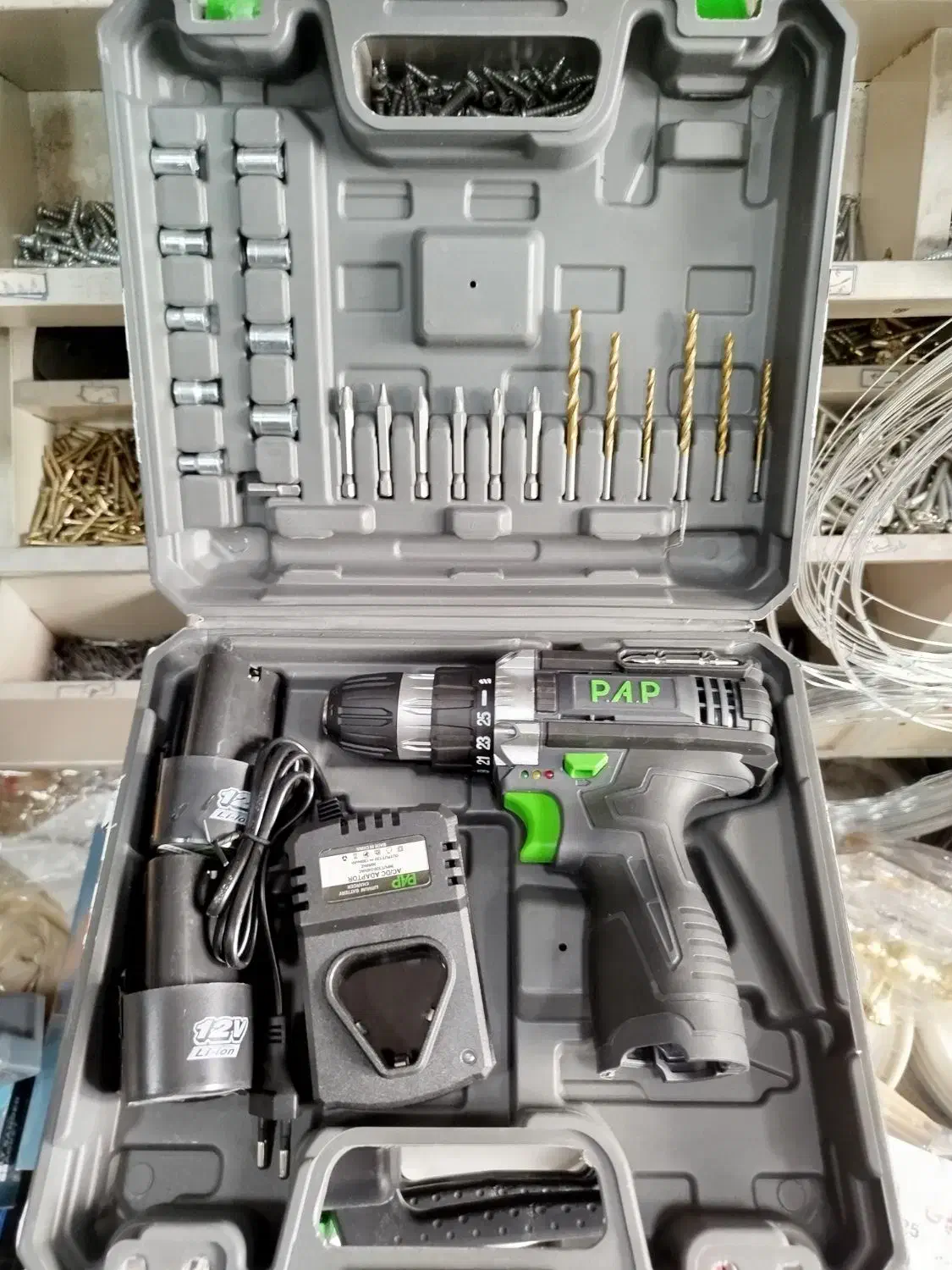 دریل با لوازم و بدون لوازم|ابزارآلات|رشت, فلسطین|دیوار