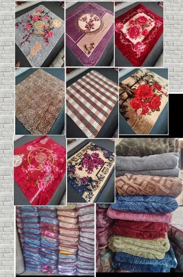 به علت ورشکستگی کارخانه پتو حراج شد..تعدادمحدوده..|رختخواب، بالش، پتو|کرمان, |دیوار