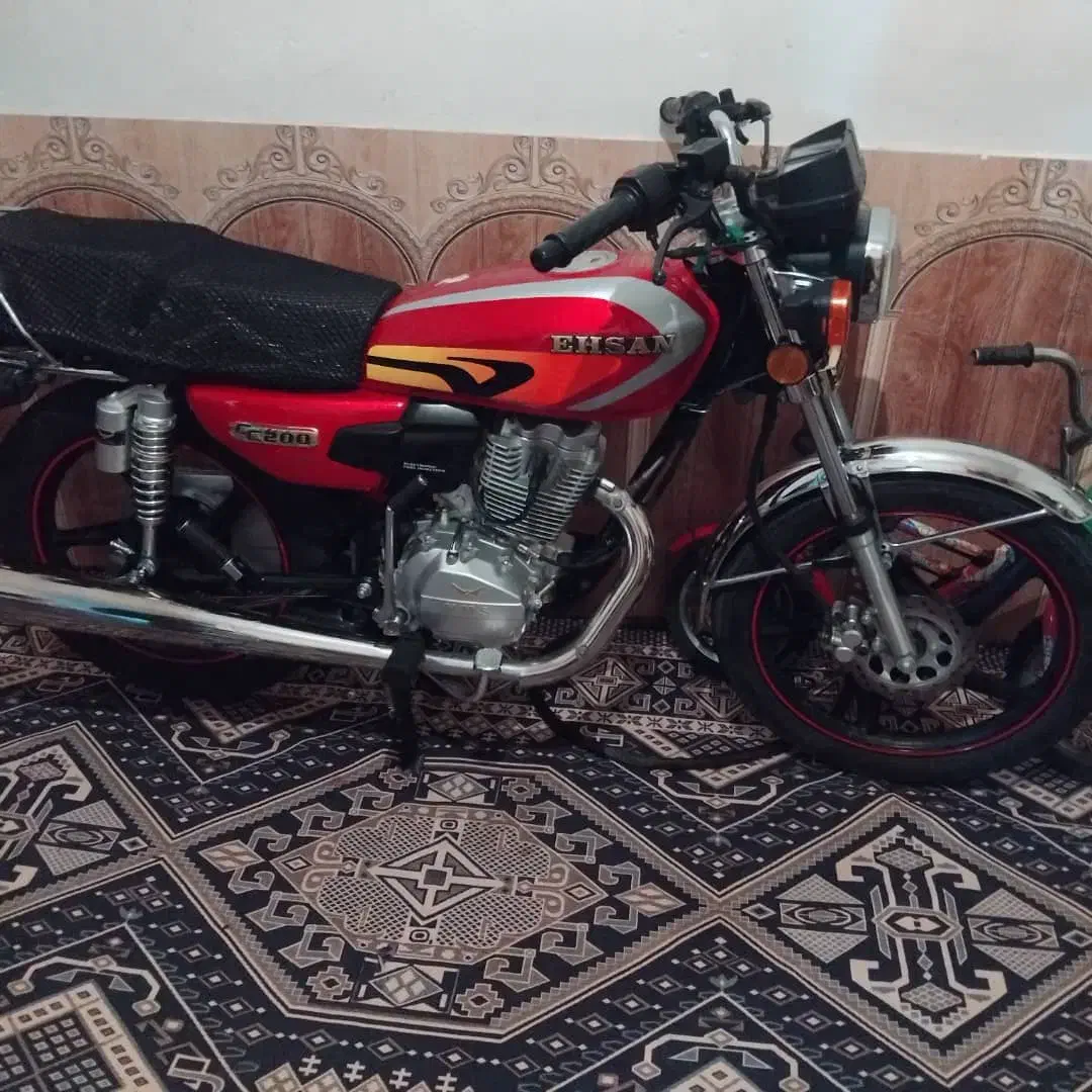 فروش متور سیکلت 200‌|موتورسیکلت|درودزن, |دیوار