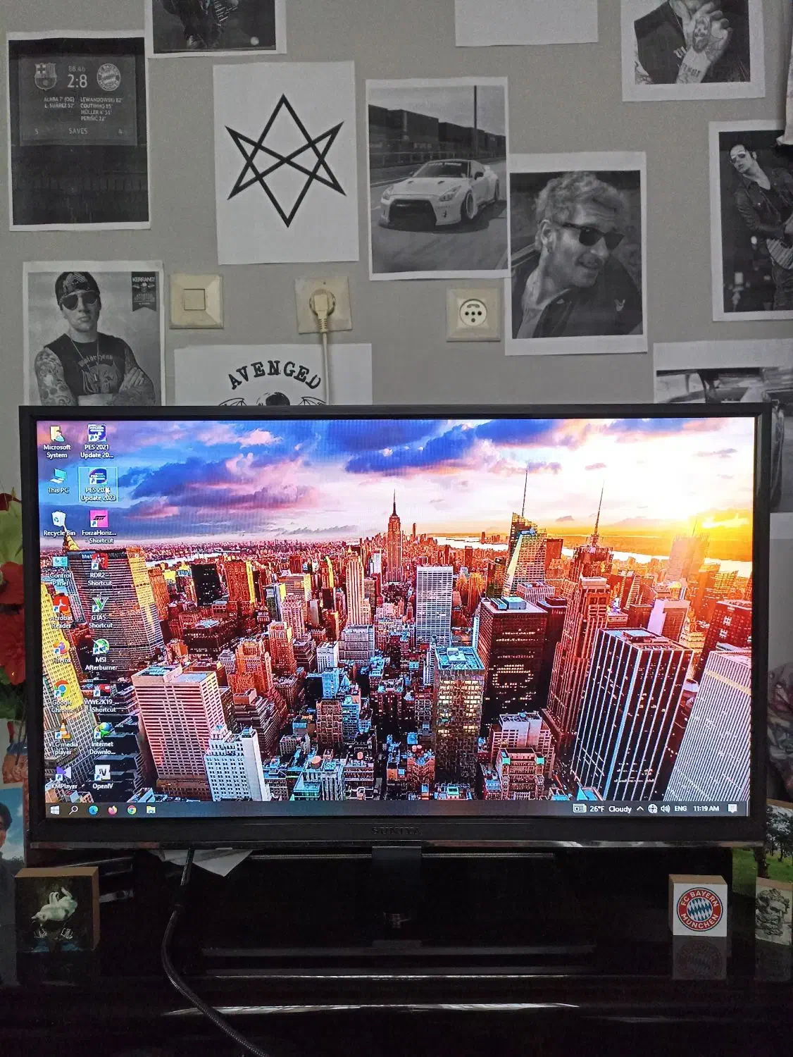 تلویزیون سونیا ۳۲ اینچ فول اچ‌دی (FHD) صفحه مات|تلویزیون و پروژکتور|لنگرود, |دیوار