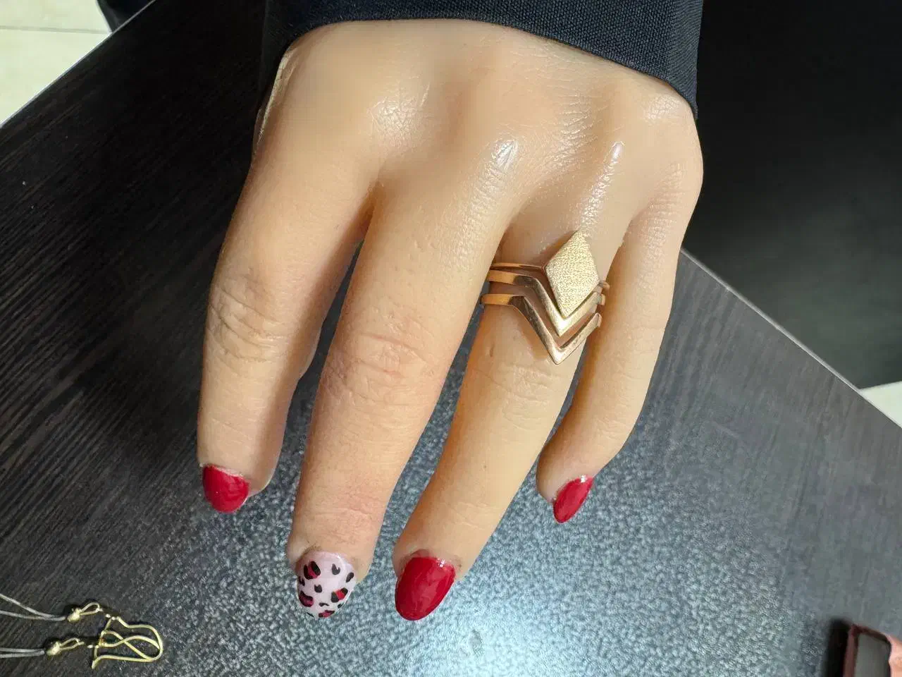 فروش انگشتر طلا کاری زیبا و بروز|جواهرات|بیرجند, |دیوار