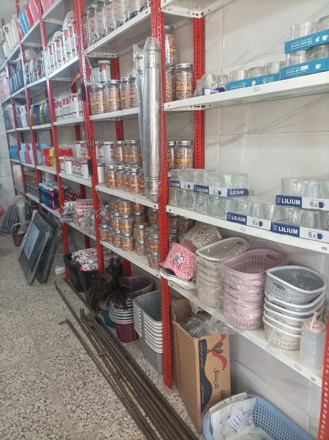 لوازم پلاسکو کلی جزی|ظروف نگهدارنده، پلاستیکی، یک‌بارمصرف|سنگدوین, |دیوار